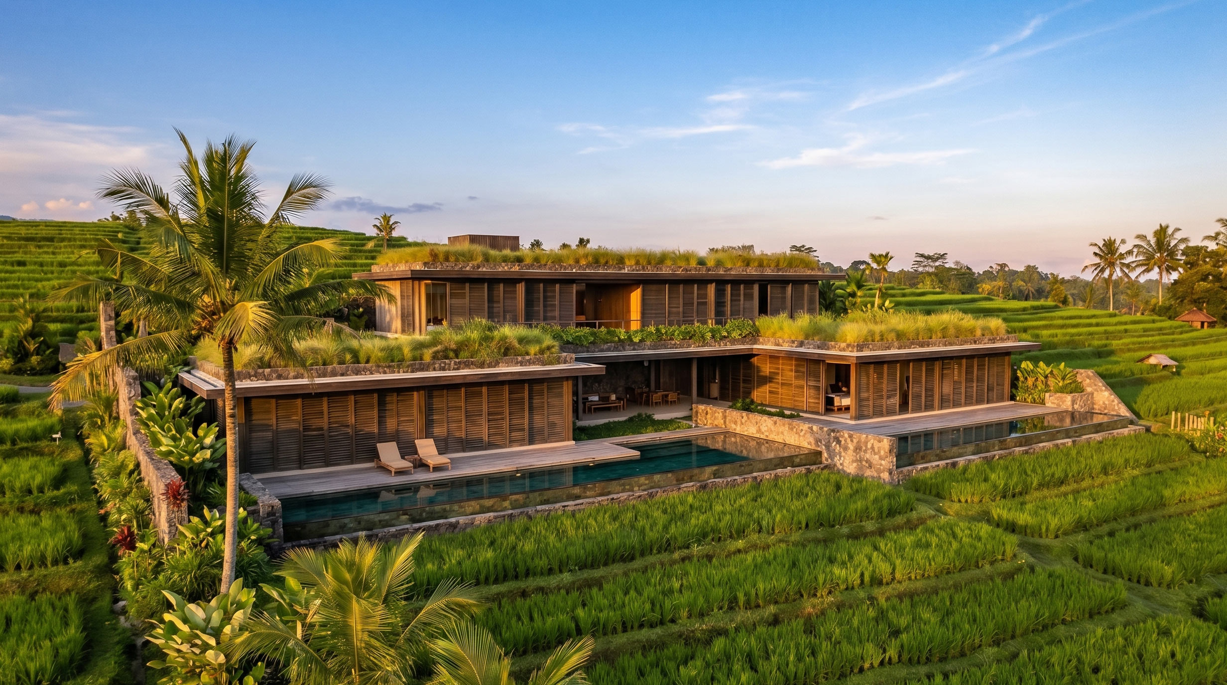 Ricefield Villa Render 2